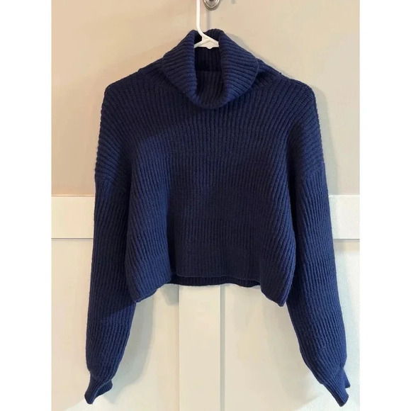 Women's Revolve More To Come Sweater, S, Cobalt Blue - Picture 3 of 6